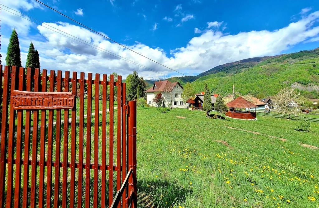 Naturlandskabet i nærheden af feriehuset