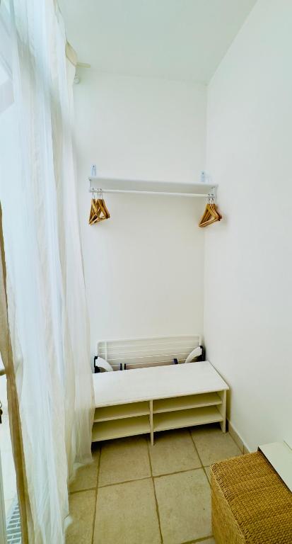 Postel nebo postele na pokoji v ubytování Amoredimare Casa Vacanze