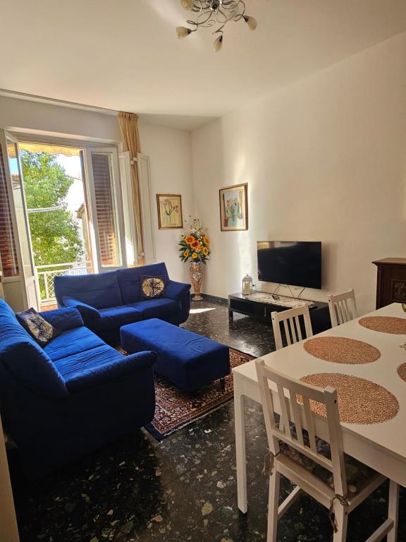 Χώρος καθιστικού στο Casa Aida