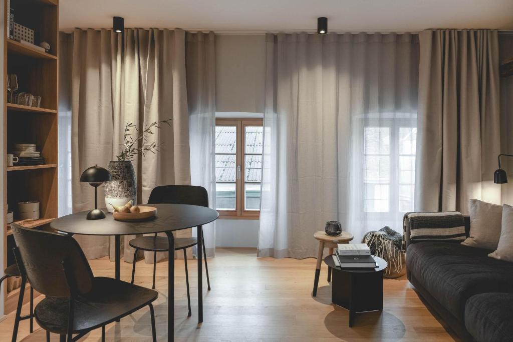 Posezení v ubytování Klara Rooms