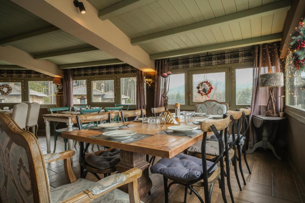 Restaurace v ubytování Pindos Resort