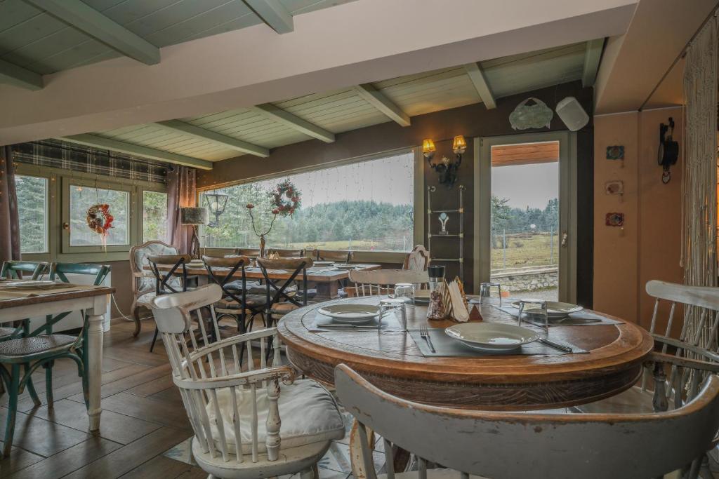 Restaurace v ubytování Pindos Resort