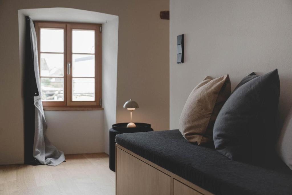 Posezení v ubytování Klara Rooms