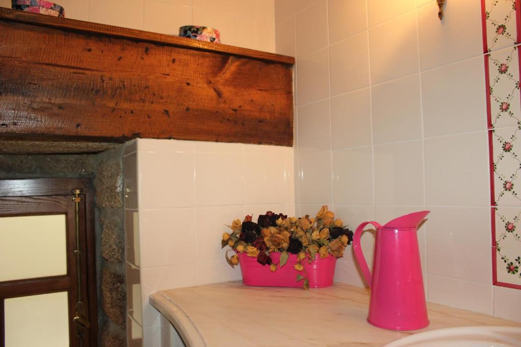 Postel nebo postele na pokoji v ubytování Casa do Balcao