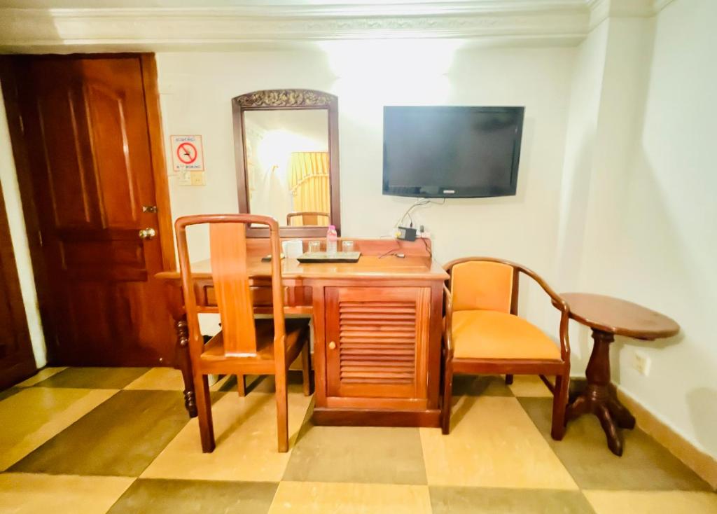 TV a/nebo společenská místnost v ubytování U Dara inn
