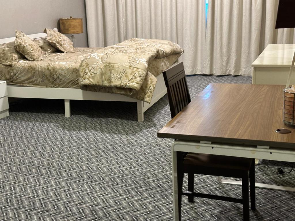 Postel nebo postele na pokoji v ubytování Apartment in Ajman