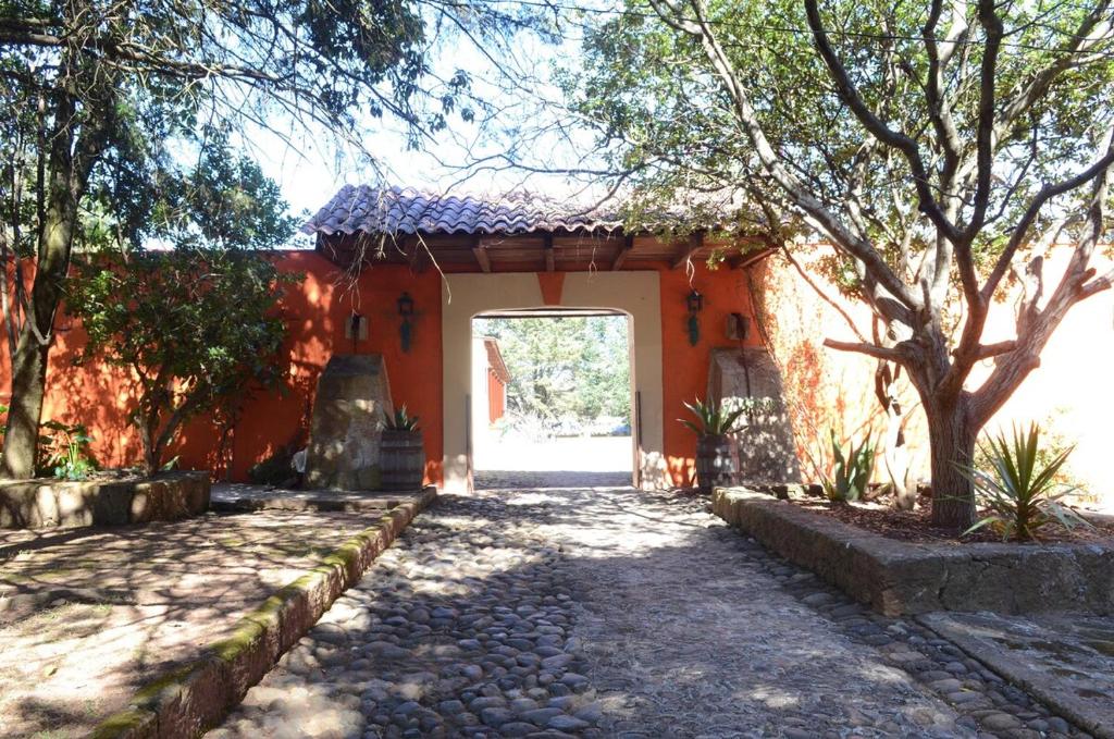 Zahrada ubytování Hacienda Santa Rita