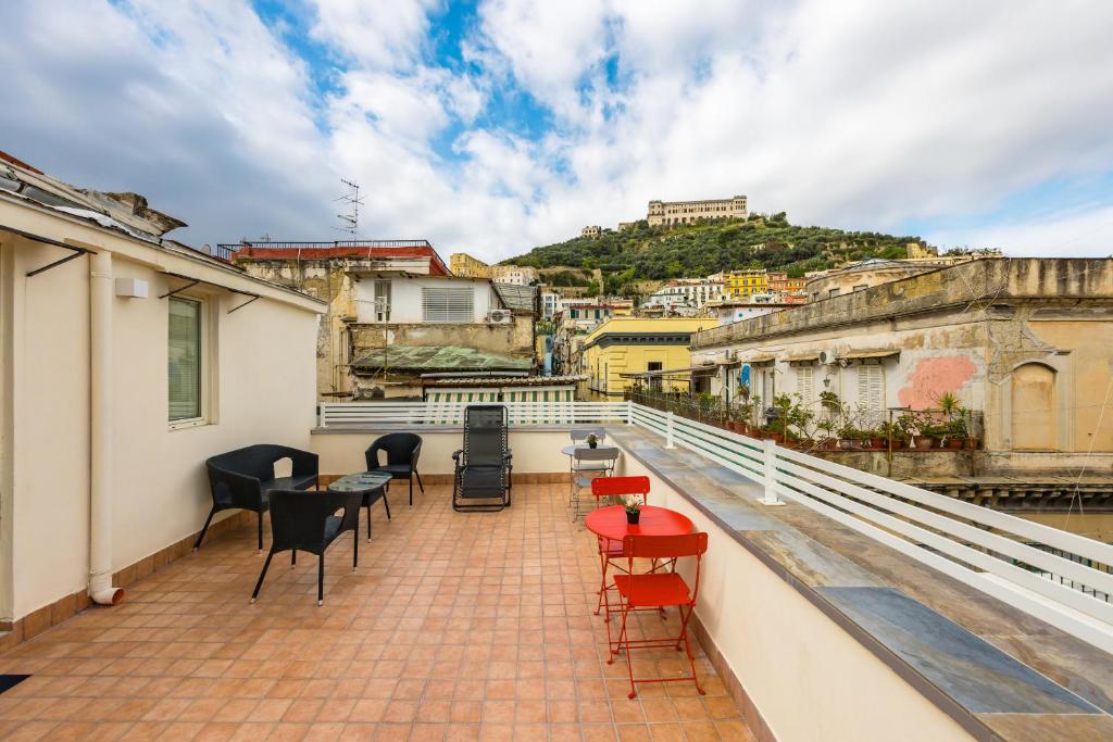 Balkón nebo terasa v ubytování Terrazza Terzo Cardine