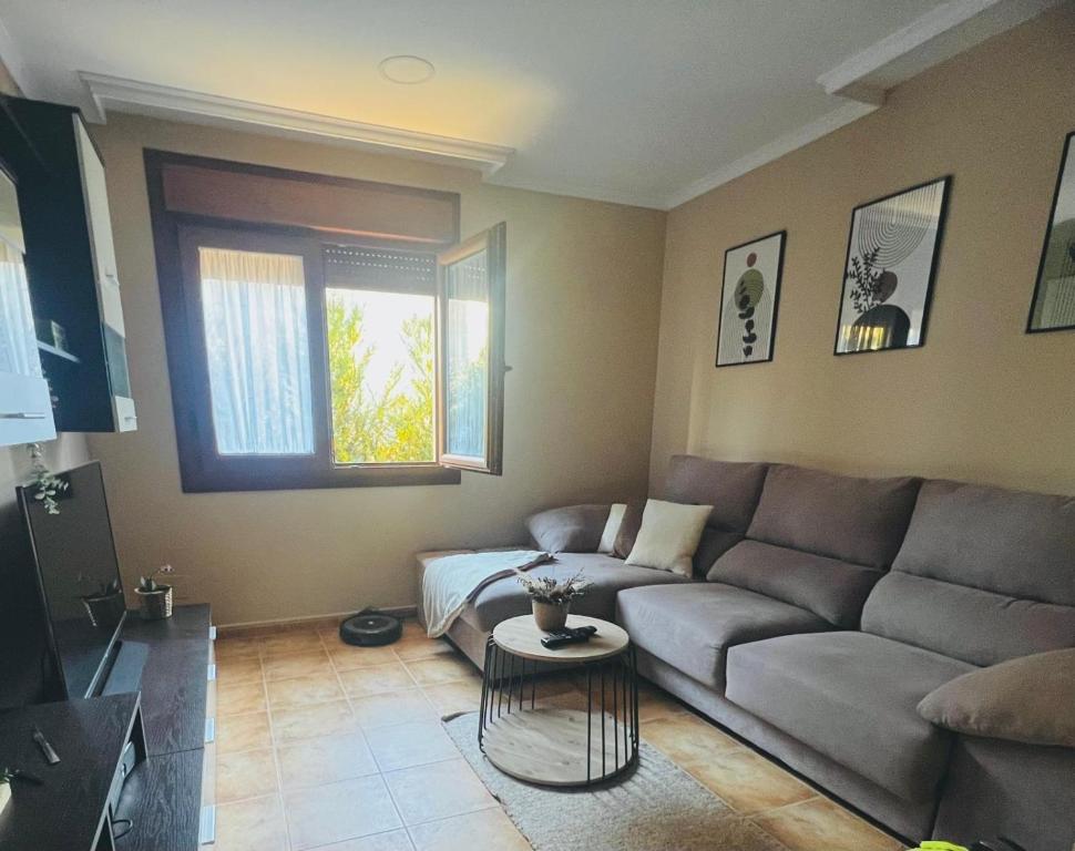 Posezení v ubytování Villa San Perella