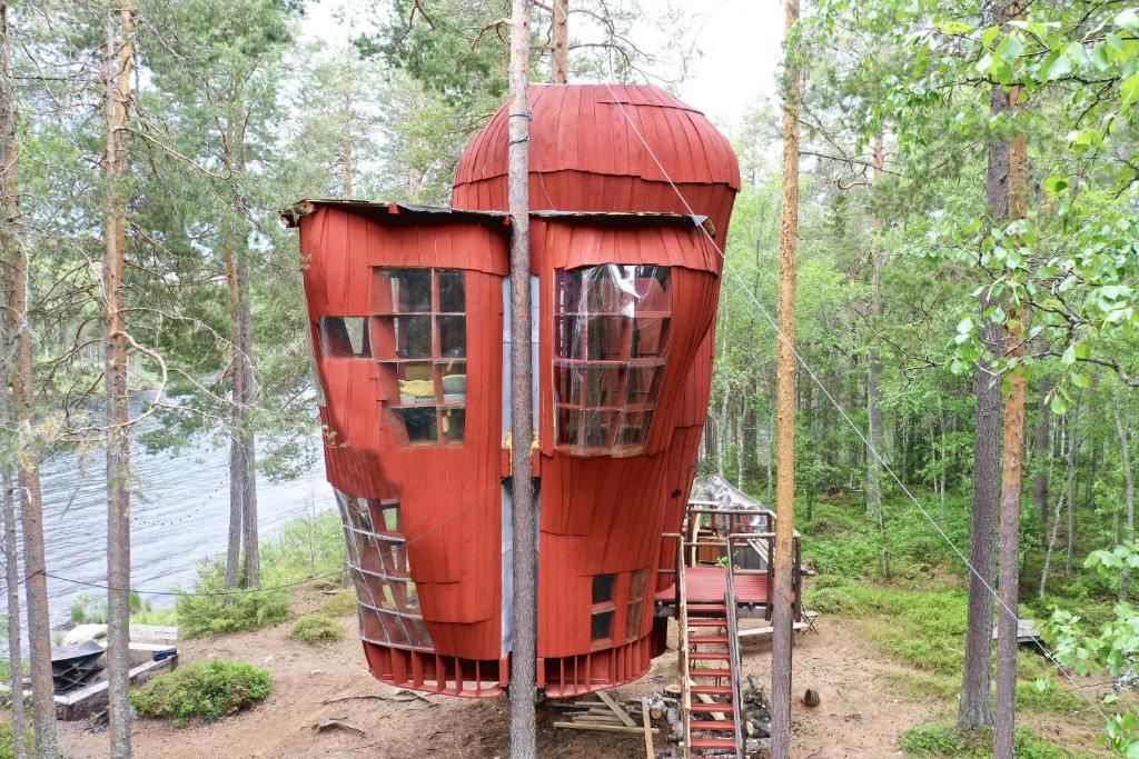 Zahrada ubytování Haven Islands incredible treehouse on private island