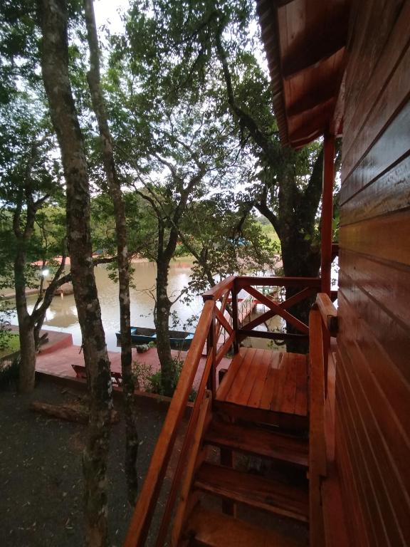 Landskap nær campingplassen