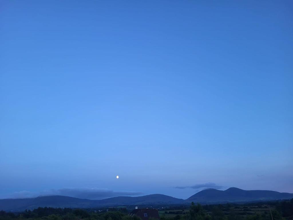Paesaggio naturale nelle vicinanze del campeggio