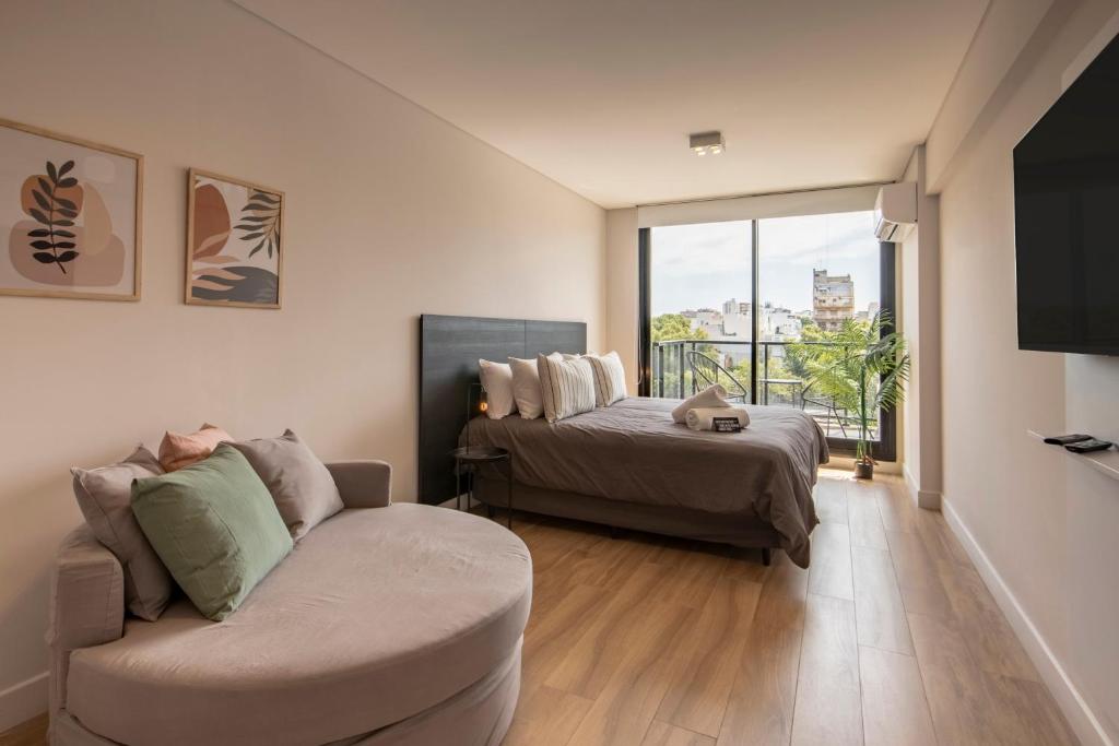 Posezení v ubytování Top Rentals Palermo Soho