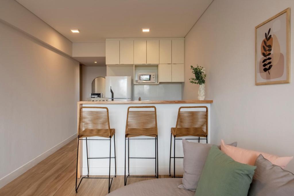 Kuchyň nebo kuchyňský kout v ubytování Top Rentals Palermo Soho