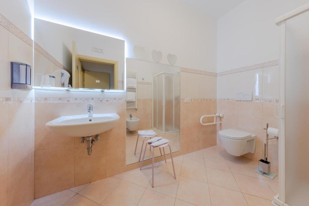 Kúpeľňa v ubytovaní Hotel Marte