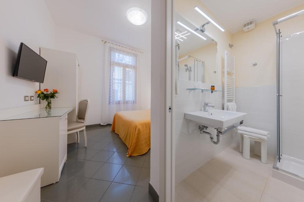 Kúpeľňa v ubytovaní Hotel Marte