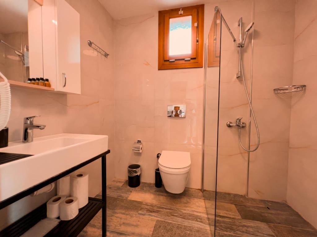 Koupelna v ubytování Alice Tatil Evi