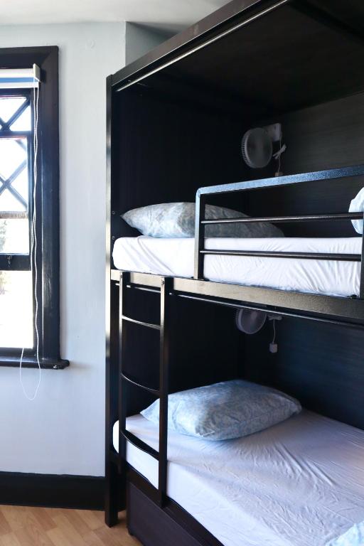 Postel nebo postele na pokoji v ubytování Ritz For Backpackers
