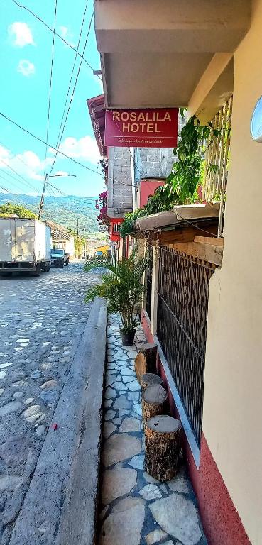 Balkón nebo terasa v ubytování Hotel Rosalila