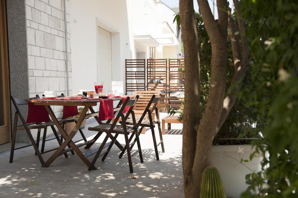 Balkón nebo terasa v ubytování Briciole di Gusto
