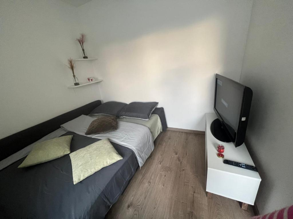 Postel nebo postele na pokoji v ubytování Comfortable accommodation Goca 1