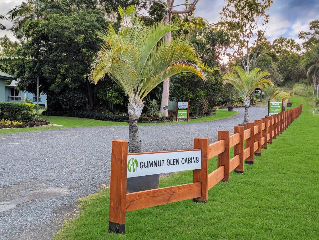 Giardino di Gumnut Glen Cabins