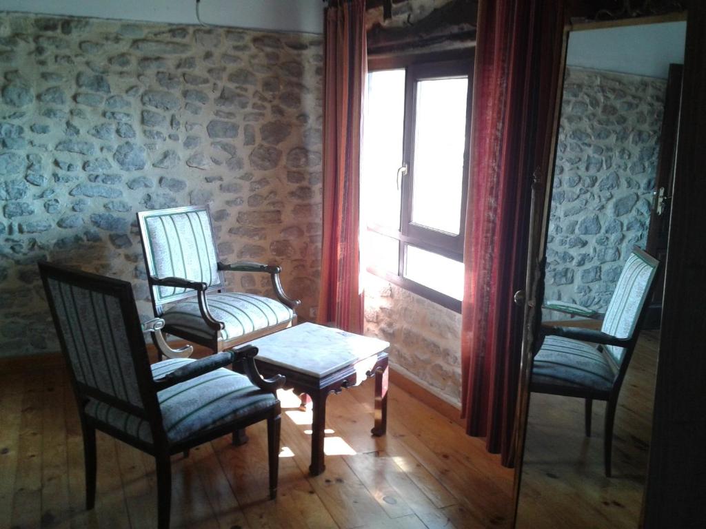 Posezení v ubytování Don Baldomero Hotel Rural