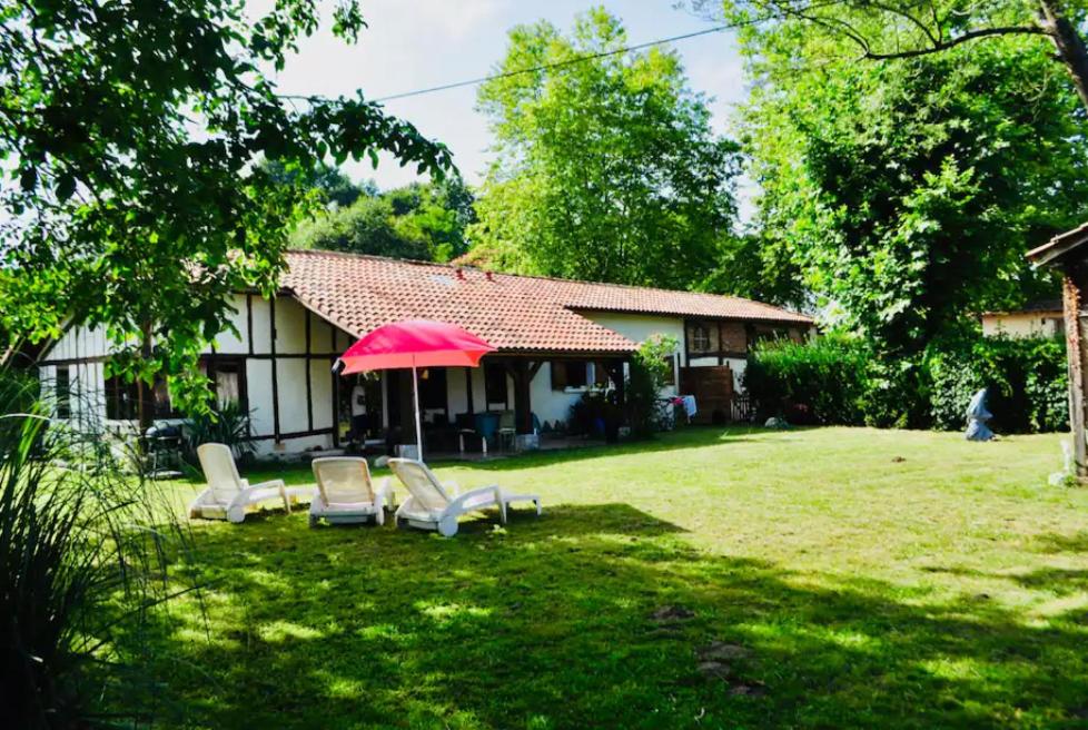 Zahrada ubytování Calme et Volupté dans cette jolie landaise