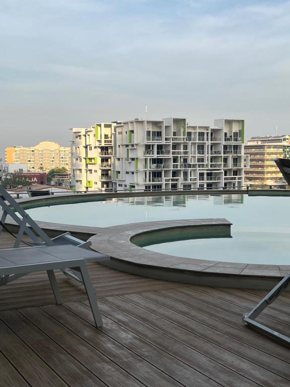 Bazen u ili blizu objekta Pandanas Apt 3 (Darwin CBD, Harbour views)