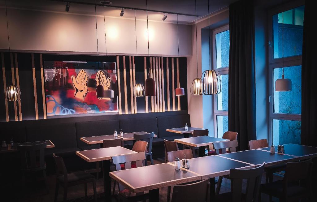 Restaurace v ubytování CVJM Düsseldorf Hotel & Tagung
