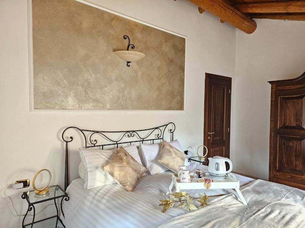 Posteľ alebo postele v izbe v ubytovaní Bellagio Rotonda apartment