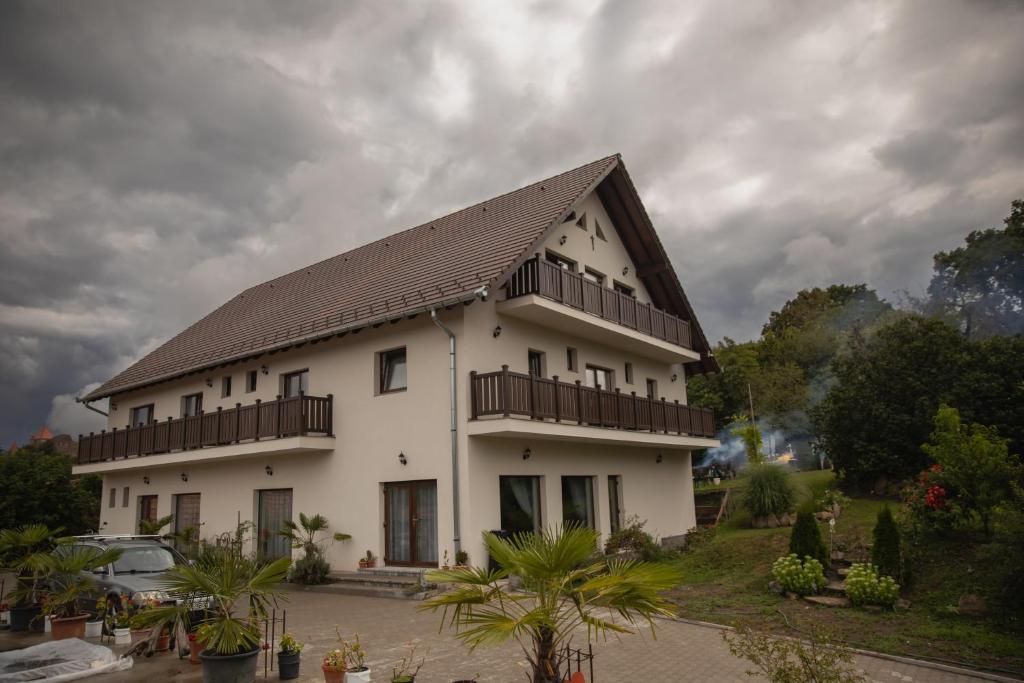 Budova, kde se penzion nachází