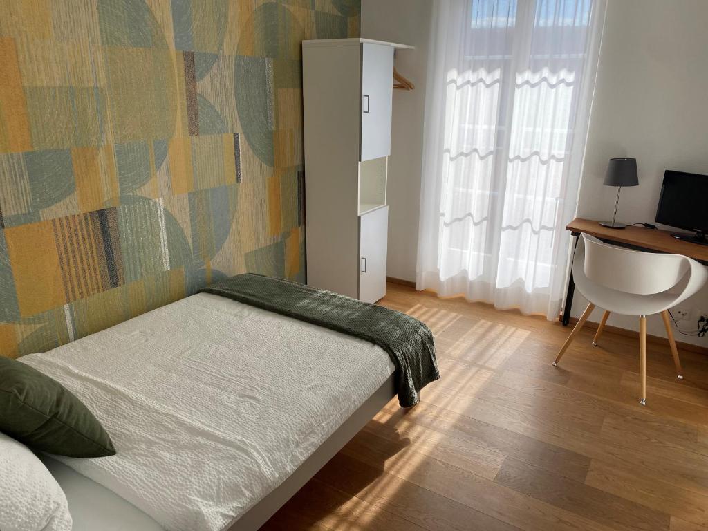 Postel nebo postele na pokoji v ubytování B&B Perron13