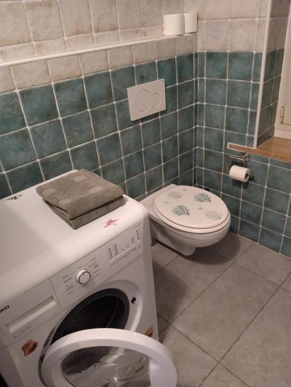 Łazienka w obiekcie Stella di Mare la Ciaccia