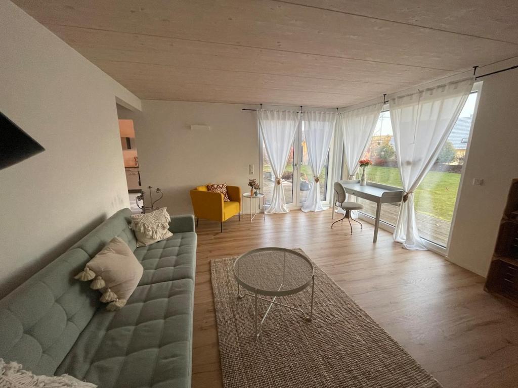 Posezení v ubytování Hegau Apartment