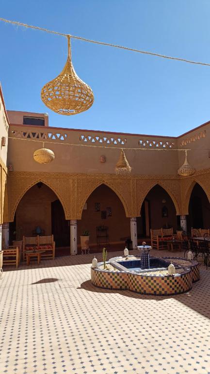 Restaurace v ubytování Riad Dar Poublanc