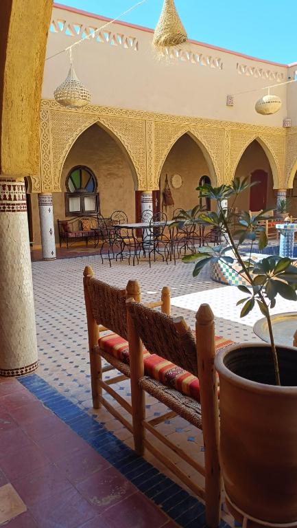 Restaurace v ubytování Riad Dar Poublanc