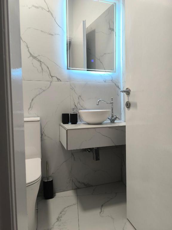 Kúpeľňa v ubytovaní Vetti Rooms