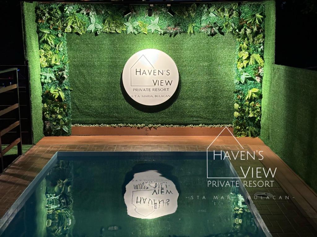 Certifikát, hodnocení, plakát nebo jiný dokument vystavený v ubytování Haven's View Private Resort