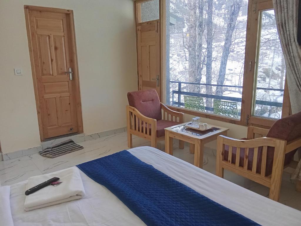 Balkón nebo terasa v ubytování SkyWay HomeStay