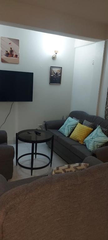 TV a/nebo společenská místnost v ubytování Pristine Stay Dominica