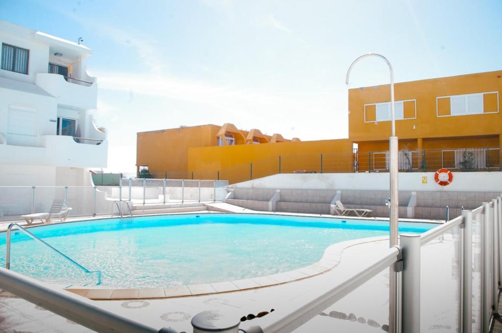 Bazén v ubytování Sonnen & Mar nebo v jeho okolí