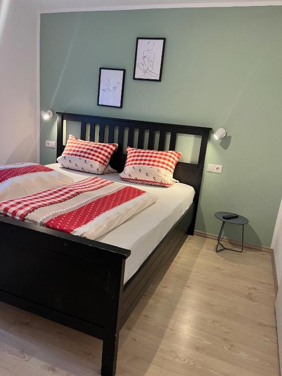 Postel nebo postele na pokoji v ubytování Apartment Frank - bis zu 3 Schlafzimmer