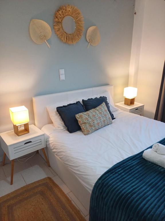Ένα ή περισσότερα κρεβάτια σε δωμάτιο στο Maria's Apartment