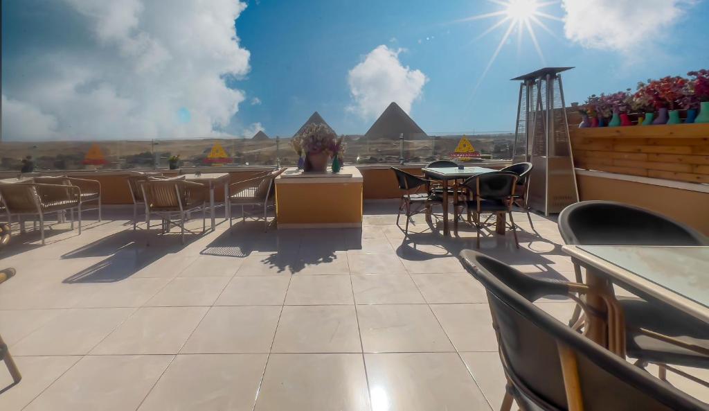 Restaurace v ubytování king pyramids
