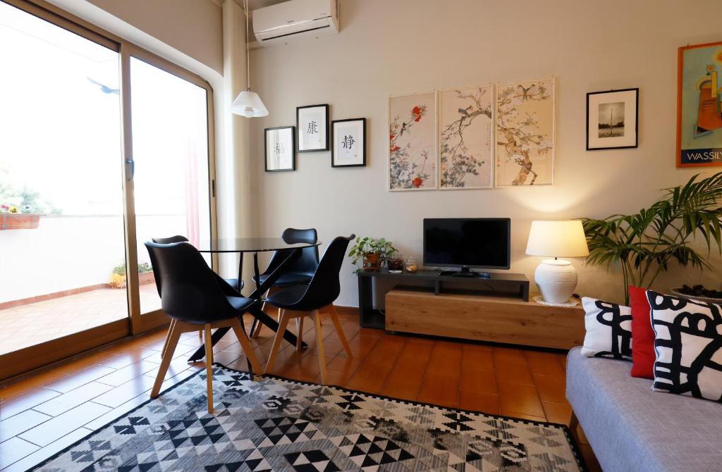 Telewizja i/lub zestaw kina domowego w obiekcie Welcome Home