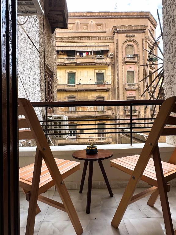 Balkón nebo terasa v ubytování La Casa Del Rey II Downtown Cairo