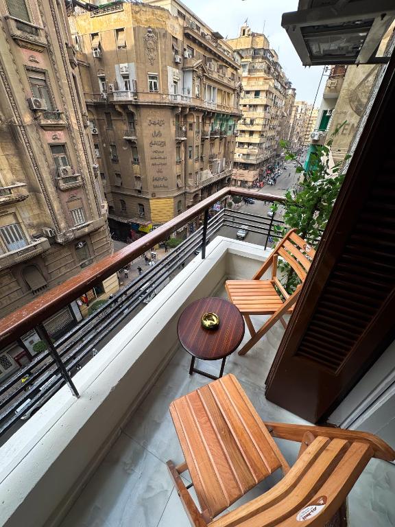 Balkón nebo terasa v ubytování La Casa Del Rey II Downtown Cairo