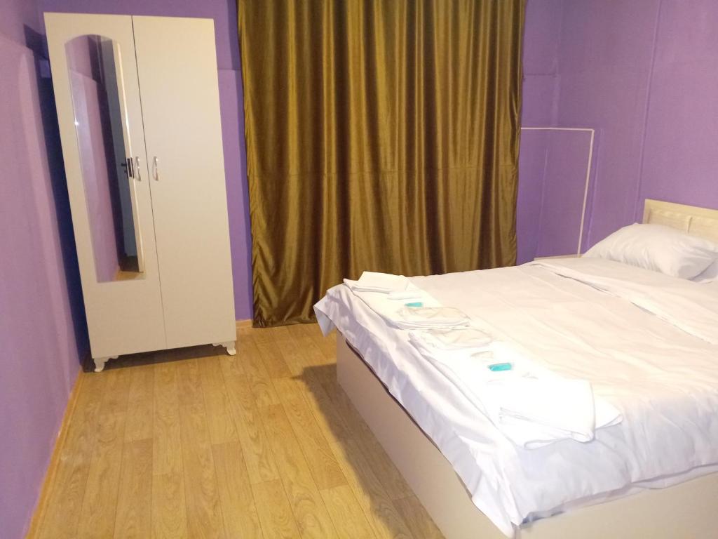 Postel nebo postele na pokoji v ubytování Baku Express Hostel
