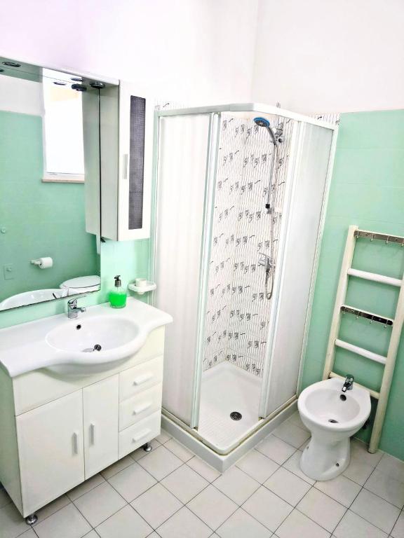 Koupelna v ubytování B&B Antiche Stelle Salento